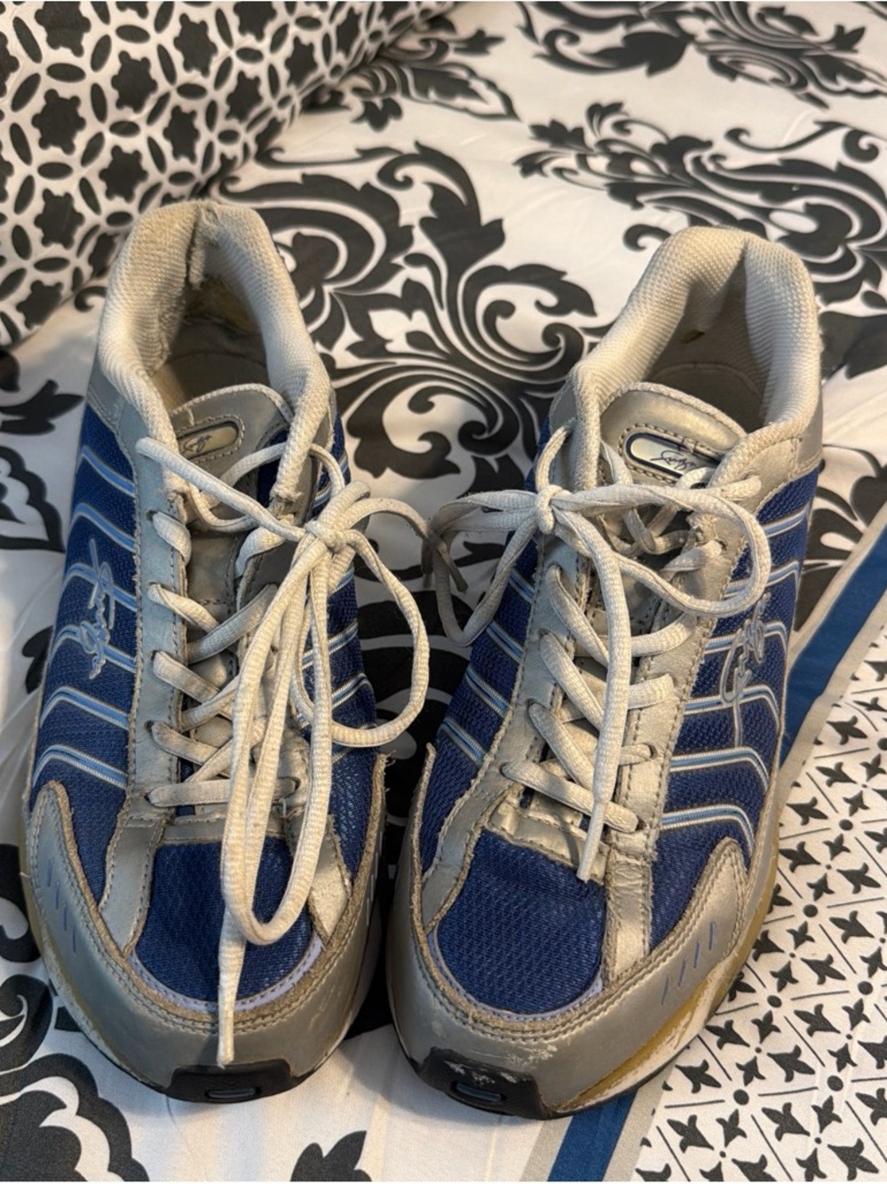 Blue Athletic Sneakers - Brand Fubu